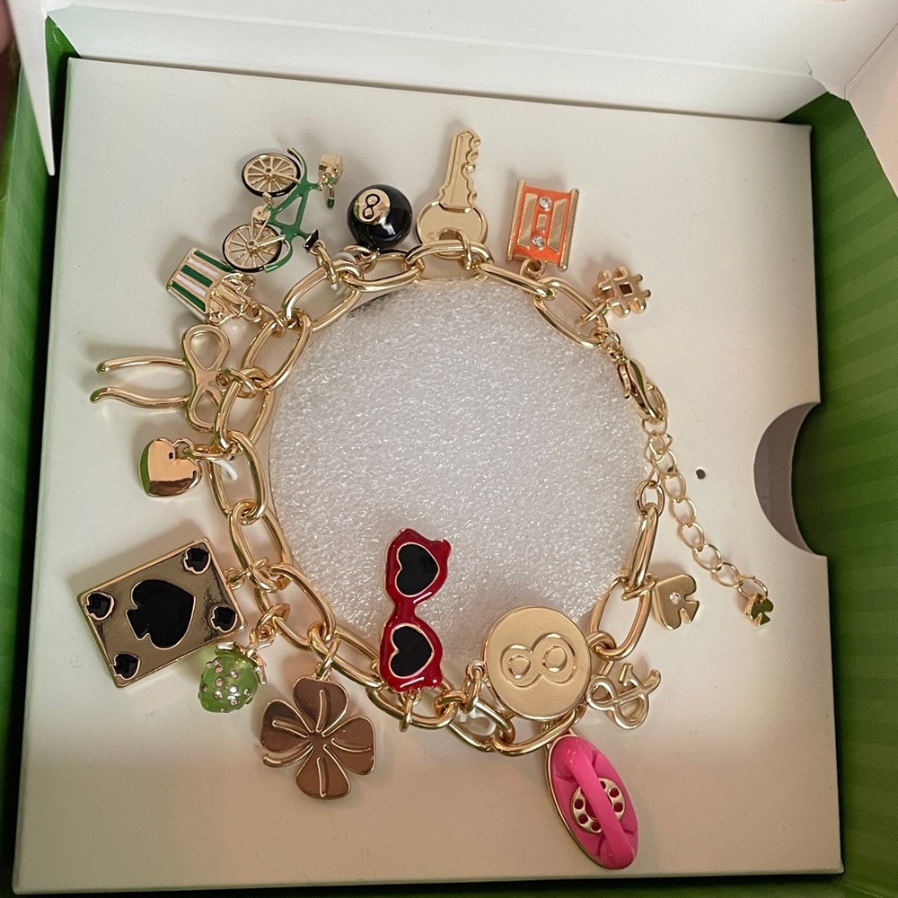 Kate Spate New York x Target Gold Charm Bracelet - Picture 3 of 11